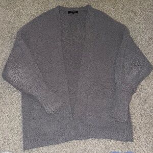 Cozy Gray Women's Cardigan